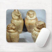 Canopische potten van Hor-ir-aa, saite (broodroost Muismat (Met muis)