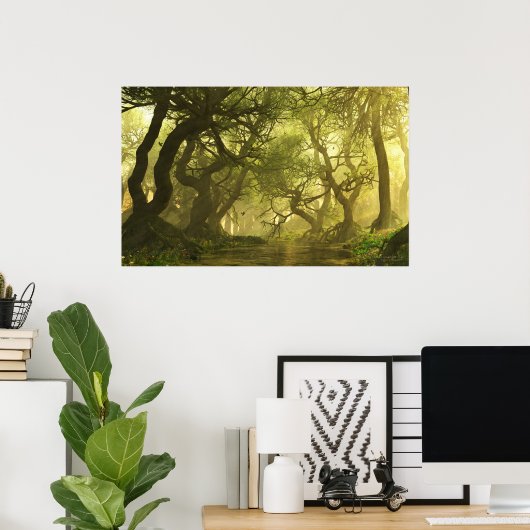 Canopy Creek Spring Poster (Thuiskantoor)