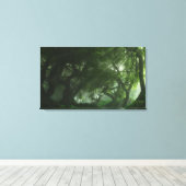 Canopy Creek (zomer) omwikkeld canvas Afdruk (Insitu (Houten vloer))