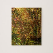 Canopy of Fall Leaves II Yellow Autumn Photography Legpuzzel (Verticaal)