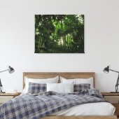 Canopy of Lushness @ Madeira Portugal Wrapped Canv Canvas Afdruk (Insitu (Slaapkamer))