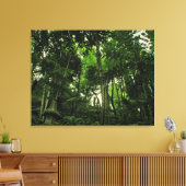 Canopy of Lushness @ Madeira Portugal Wrapped Canv Canvas Afdruk (Insitu (Woonkamer))