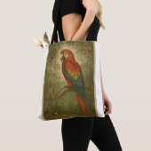 Canopy Sentinel - De scharlaken ara Tote Bag (Dichtbij)