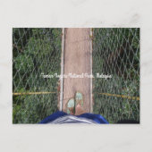 Canopy walkway Taman Negara National Park Maleisië Briefkaart (Voorkant)