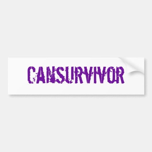 Canovervor Bumpersticker (Voorkant)