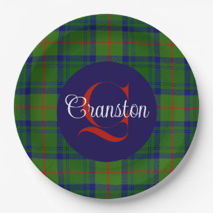 Canstoun Monogrammed Papieren Bordje