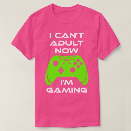 Cant Adult T-shirt (Design voorkant)
