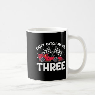 Can't Catch Me I'm 3, Kinder 3e verjaardag Red Rac Koffiemok