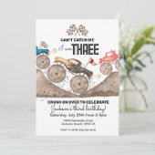 Can't Catch Me, Three - Monster Truck 3e verjaarda Kaart (Staand voorkant)