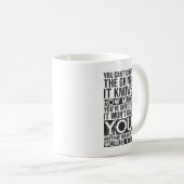 Can't Cheat The Grind - Gym, drukte, succes Koffiemok (Voorkant rechts)