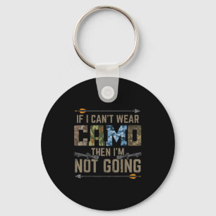 Cant Draag Camo die geen grappige boei jaagt op Ar Sleutelhanger