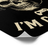 Can't Hear You I'm Gaming - Funny Gamer Humor  Poster (Hoek)