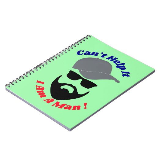 Can't Help It, I Am A Man! Notitieboek (Linkerzijde)