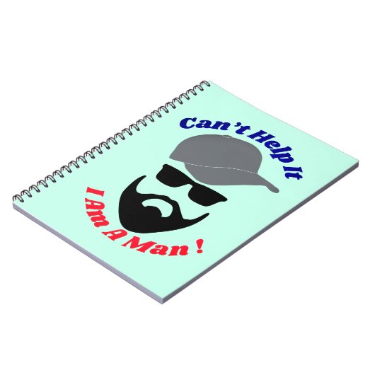 Can't Help It, I Am A Man! Notitieboek (Linkerzijde)