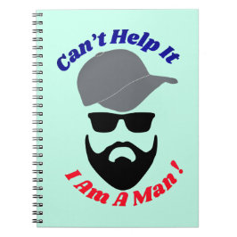 Can't Help It, I Am A Man! Notitieboek