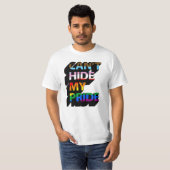 Can't Hide My Pride 3D T-shirt (Voorkant volledig)