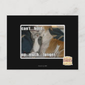 Can't Hold Up Much Longer Briefkaart (Voorkant)