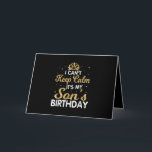 Cant Keep Calm Its My Son Birthday Gift Kaart<br><div class="desc">Cant Keep Calm Its My Son Birthday Makes a great gift for the son of a mom who is pregnant. Makes a great gift for a's birthday as well. This biggest big son Design is a Great gift idea for soon to be big sons Funny gift for a son to...</div>