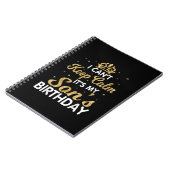 Cant Keep Calm Its My Son Birthday Gift Notitieboek (Linkerzijde)