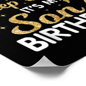 Cant Keep Calm Its My Son Birthday Gift Poster (Hoek)