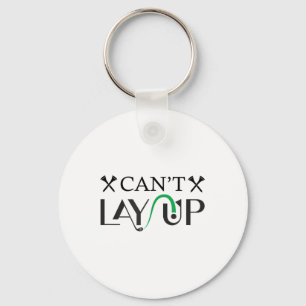 Cant Lay Up Logo Funny Golf _1 Sleutelhanger