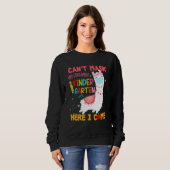 Cant Mask My Excitement Kindergarten Hier kom ik o Trui (Voorkant volledig)