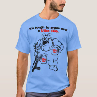 Cant ruzie over een Utica Club Beer Retro Defunct  T-shirt