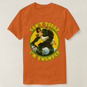 Cant vandaag in het moeras t-shirt (Design voorkant)