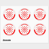 Cantabria Infinita 2012 Ronde Sticker (Vel)