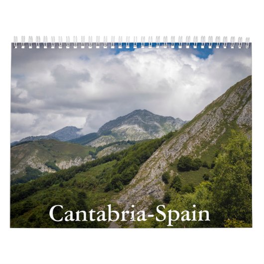 Cantabrië-Spanje kalender (Hoes)