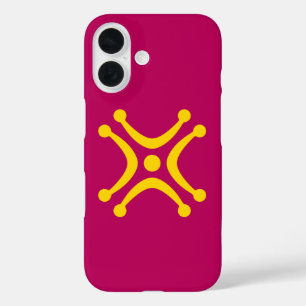 Cantabrische Lábaru vlag iPhone 16 Hoesje