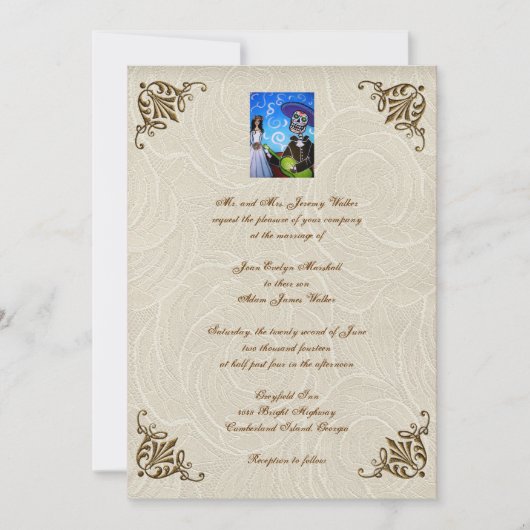 Cantada Dag van de uitnodiging tot een dodenhuweli (Voorkant)