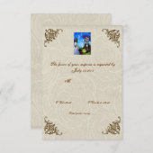 Cantada Day of the Dead Wedding RSVP (Voorkant / Achterkant)