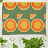 Cantalope Cantaloupe Fruit Keukenhanddoek (Gevouwen)