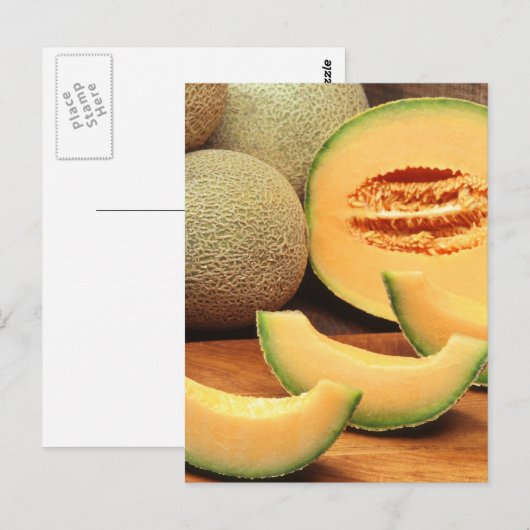 Cantaloupe Briefkaart (Voorkant / Achterkant)