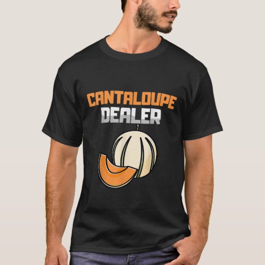 CANTALOUPE DEALER Melon Fruits Melon Lover Hallowe T-shirt (Voorkant)