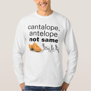 cantaloupe en antilope t-shirt