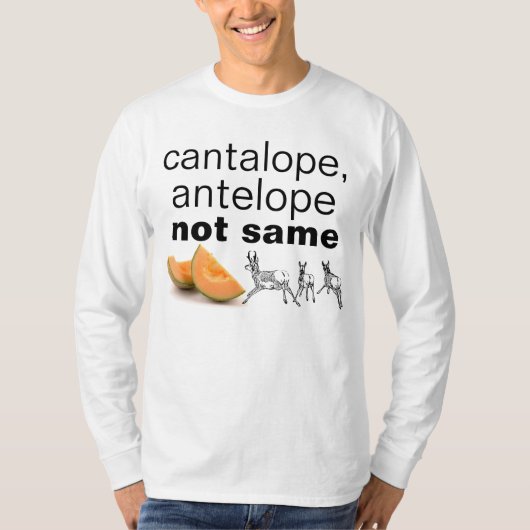 cantaloupe en antilope t-shirt (Voorkant)