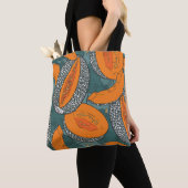 Cantaloupe meloenen tote bag (Dichtbij)