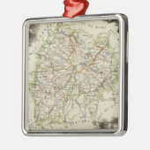 Cantaloupe Metalen Ornament (Links)