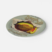 Cantaloupe Seed Adverteren Antiek Papieren Bordje (Gekanteld)