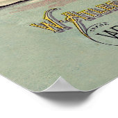 Cantaloupe Seed Adverteren Antiek Poster (Hoek)