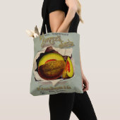 Cantaloupe Seed Adverteren Antiek Tote Bag (Dichtbij)