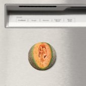 Cantaloupe Waterverf - Magneet (Insitu (Vaatwasser))