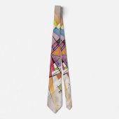 CANTATA in PASTEL BELANGRIJKE Abstracte Waterverf Stropdas (Voorkant)