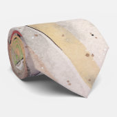 CANTATA in PASTEL BELANGRIJKE Abstracte Waterverf Stropdas (Opgerold)