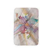 CANTATA in PASTEL MAJEUR Abstracte Kunst Badmat (Voorkant Verticaal)