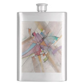 CANTATA in PASTEL MAJEUR Abstracte Kunst Flacon (Voorkant)