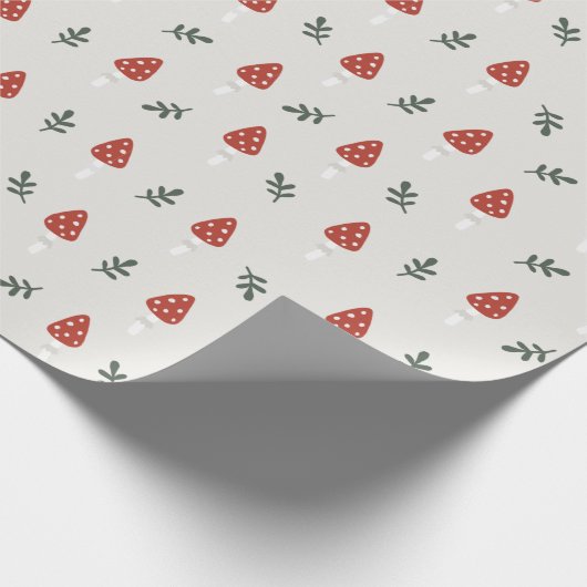 Cantcore paddenstoel cadeaupapier (Hoek)