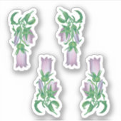 Canterbury Bells for St. Thomas Becket (4 klein) - Sticker (Voorkant)